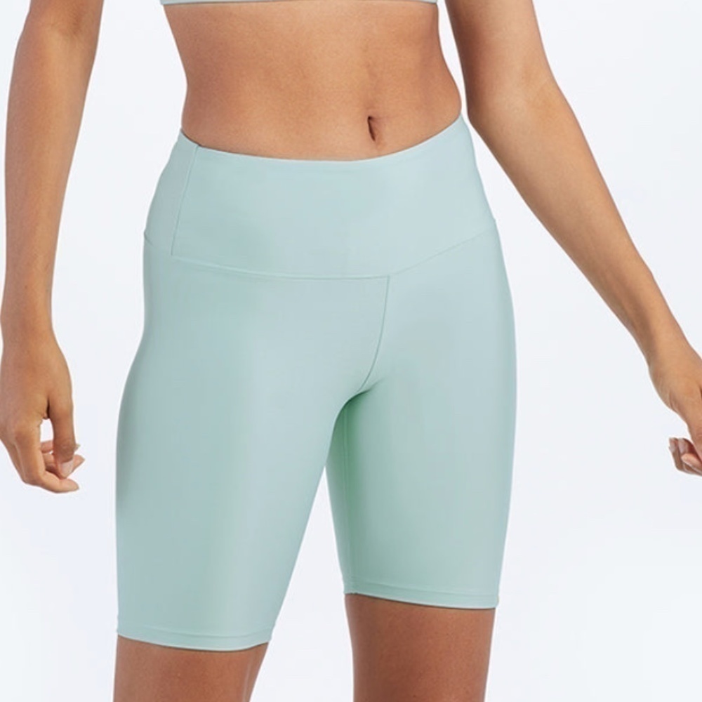 Summersalt Sage Athletic The Do-It-All High Rise Biker Shorts (sz 4)